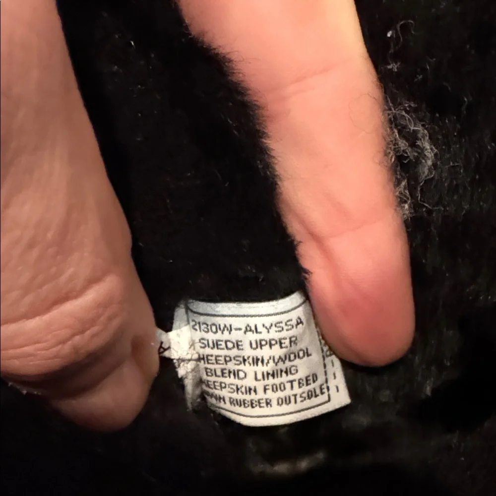 BearPaw Alyssa Women's Black Boots - Picture 5 of 7